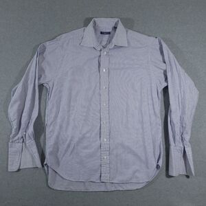 Burberry London Shirt Men's Size Large Light Blue Button Up Long Sleeve